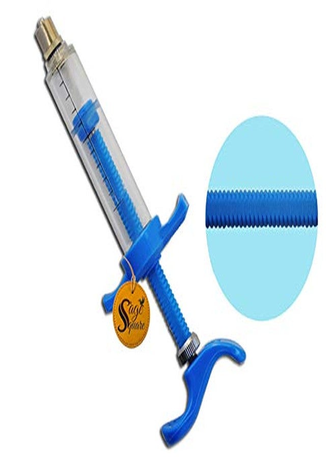 سايج سكوير محقنة يدوية مربعة قابلة للتعديل من سيج لإطعام الطيور والجراء والقطط والكلاب والقطط والهامستر. (100 مل) - Image 4